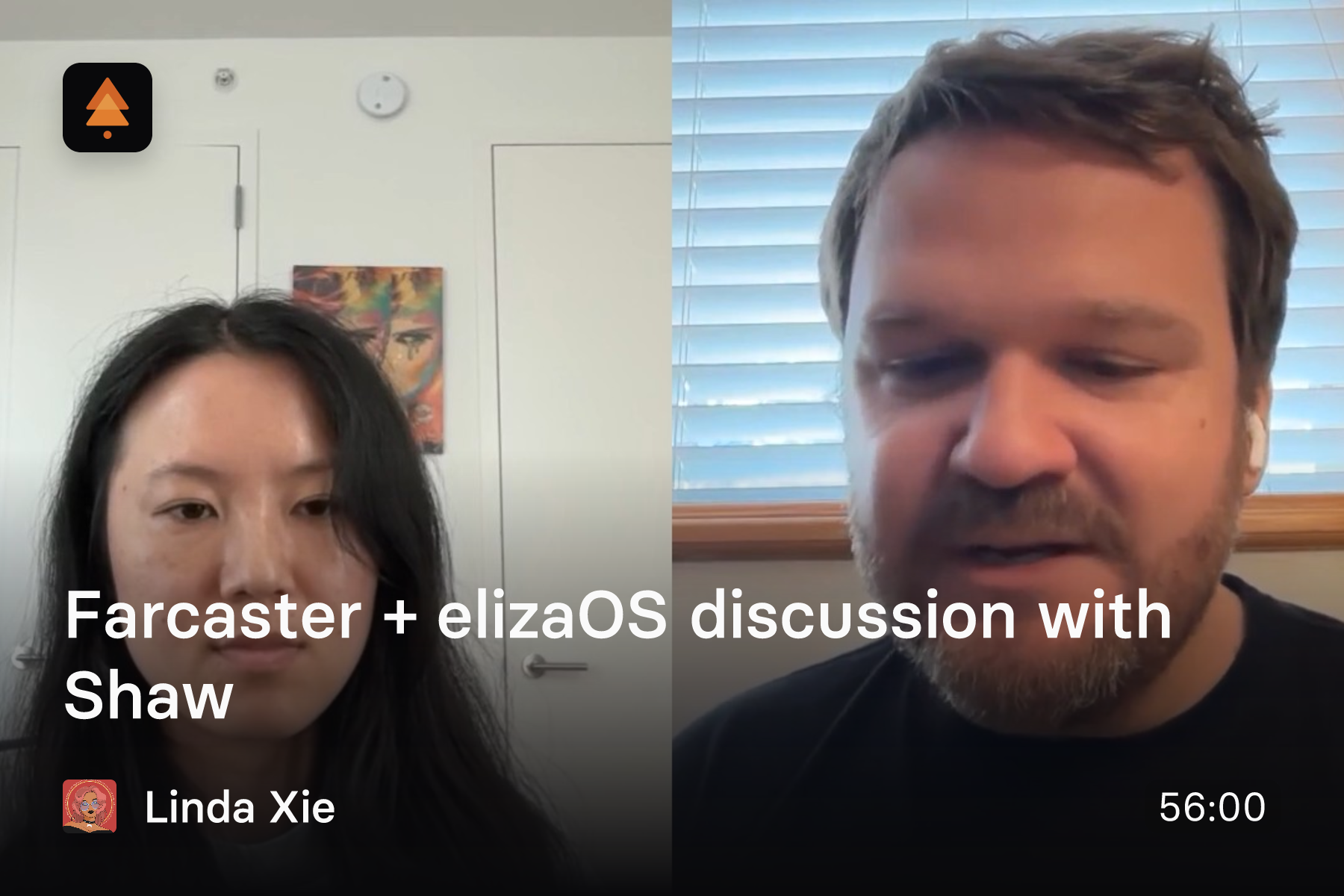 Farcaster + elizaOS discussion with Shaw